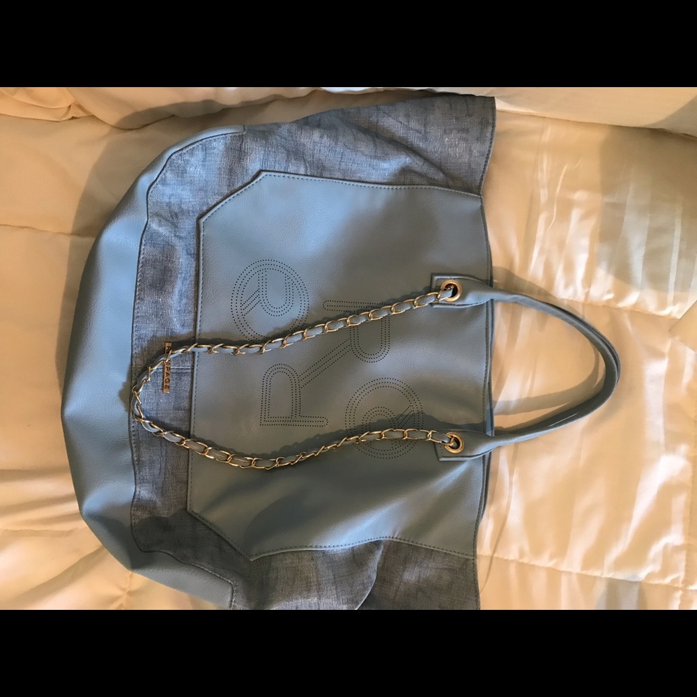 Rampage light blue tote